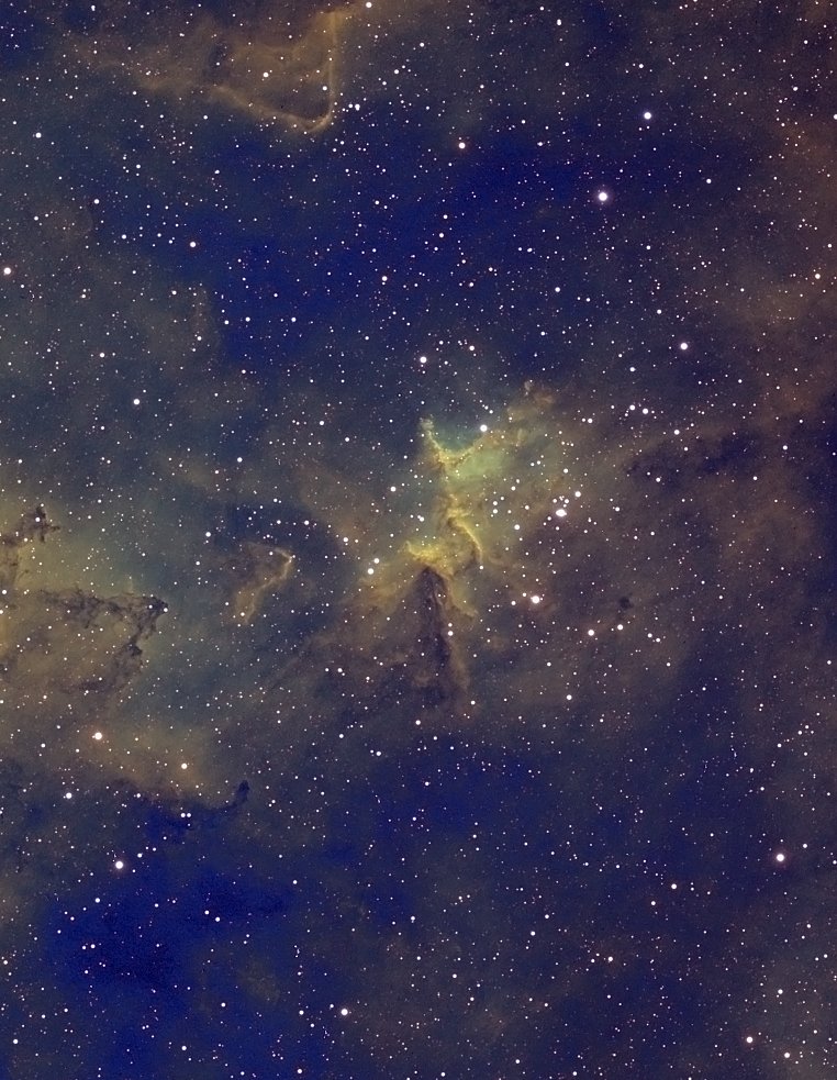 Astrophotography with Narrow Band Filters using the Hubble Palette