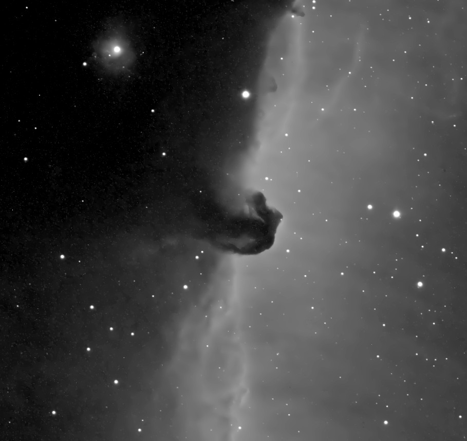 Astrophotography using the Hydrogen Alpha filter